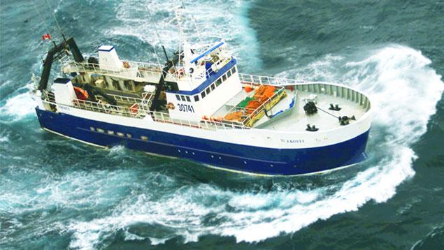 Limiits on the bycatch of corals and sponges and freezing the B.C. trawl fleet's footprint presented no difficulty for fishermen. MV Frosti
