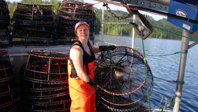 Prawn fisherman